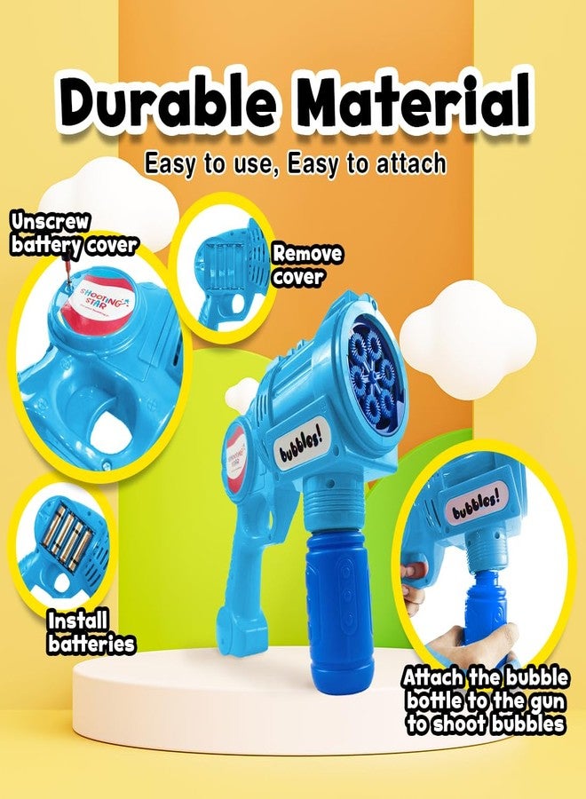 Rowan Bubble Blaster with Solution Bottle, Blue, 3Y+ | Safe & Gift-Friendly - Image 2